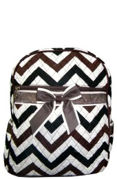 Quilted Backpack-ZIB2828/BK